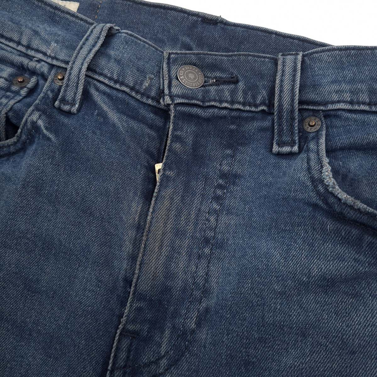 Vintage Levi's Jeans 512 Men Stretch Slim Tapered Size W31 L34, detail view 9, image 11 of 12