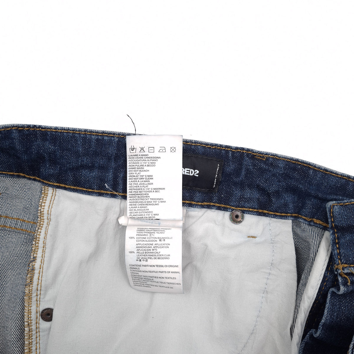 Dsquared2 Jeans Men Regular Straight Size W36 L32, detail view 5, image 7 of 7