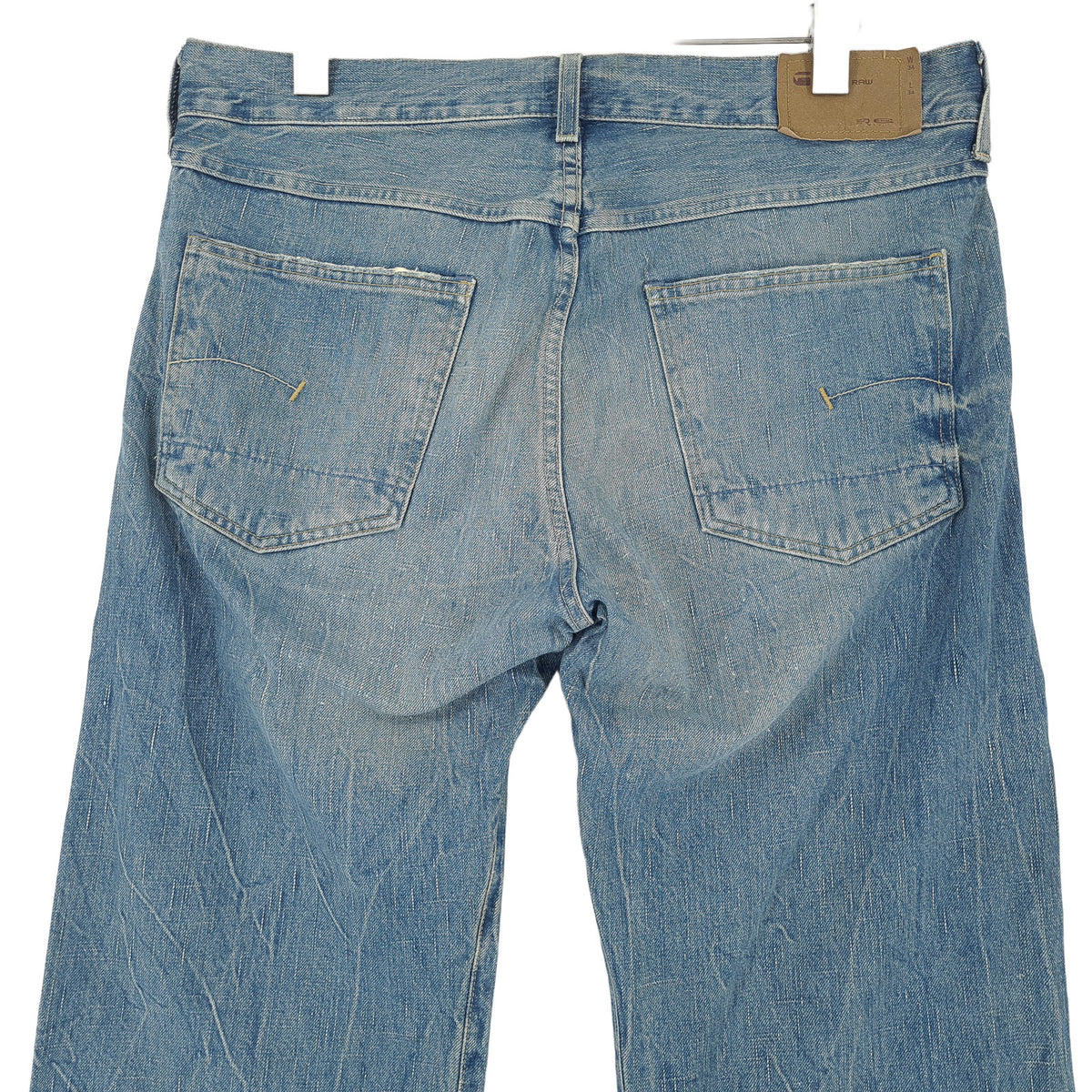 Vintage G-Star Jeans Low Loose Men Loose Relaxed Straight Size W34 L34, detail view 1, image 3 of 8