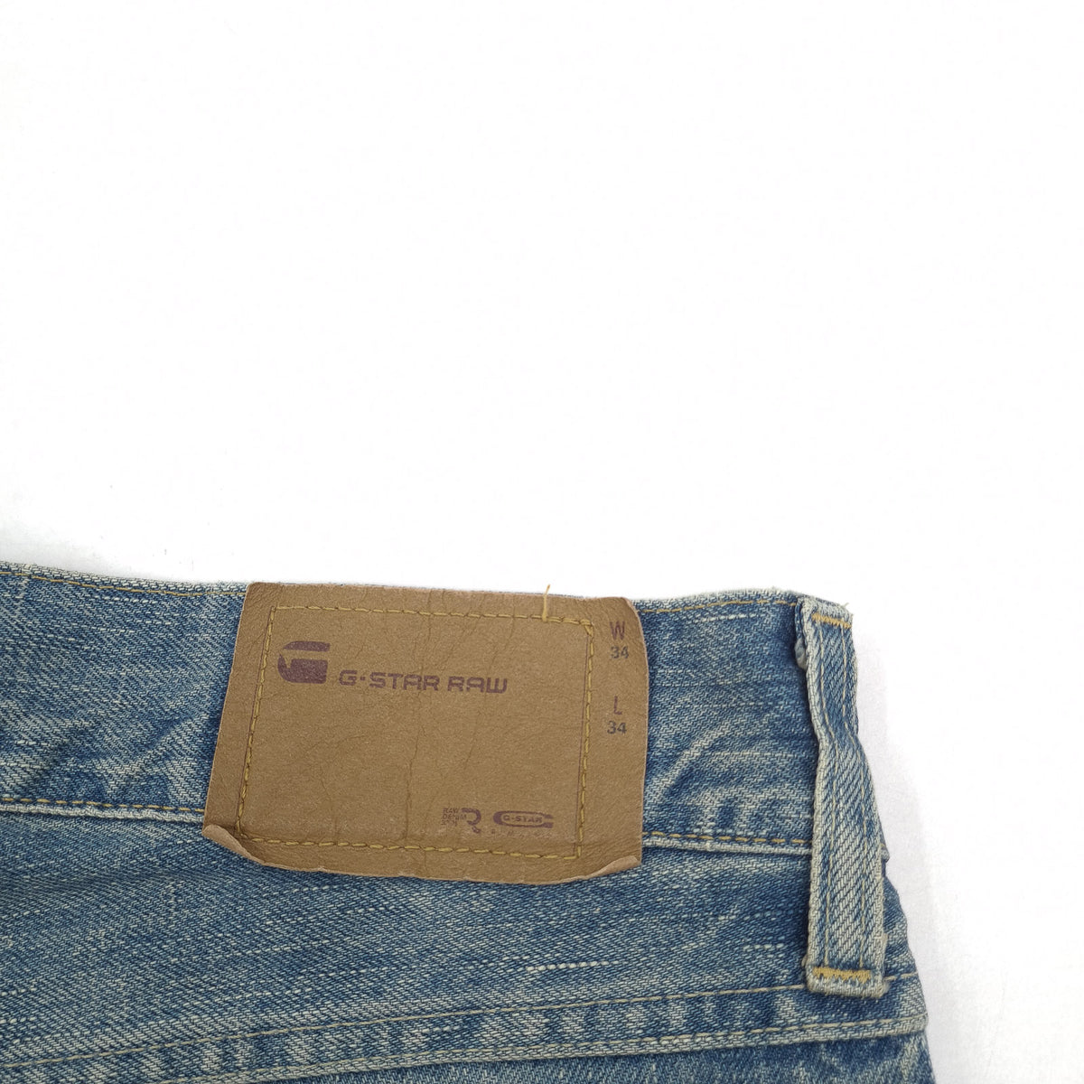 Vintage G-Star Jeans Low Loose Men Loose Relaxed Straight Size W34 L34, detail view 3, image 5 of 8
