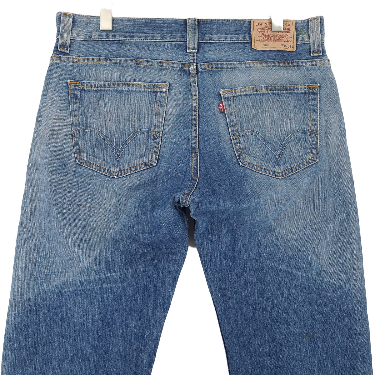 Vintage Levi's Jeans 506 Standard Men Regular Straight Size W36 L36, detail view 1, image 3 of 11