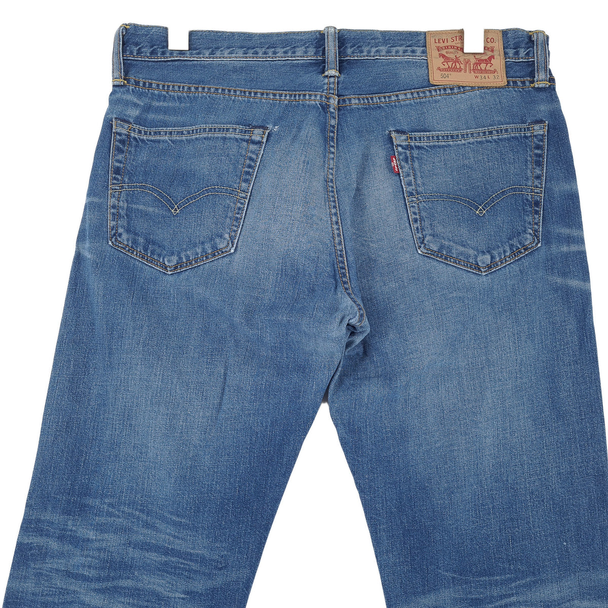 Vintage Levi's Jeans 504 Men Regular Straight Size W34 L32, detail view 1, image 3 of 9