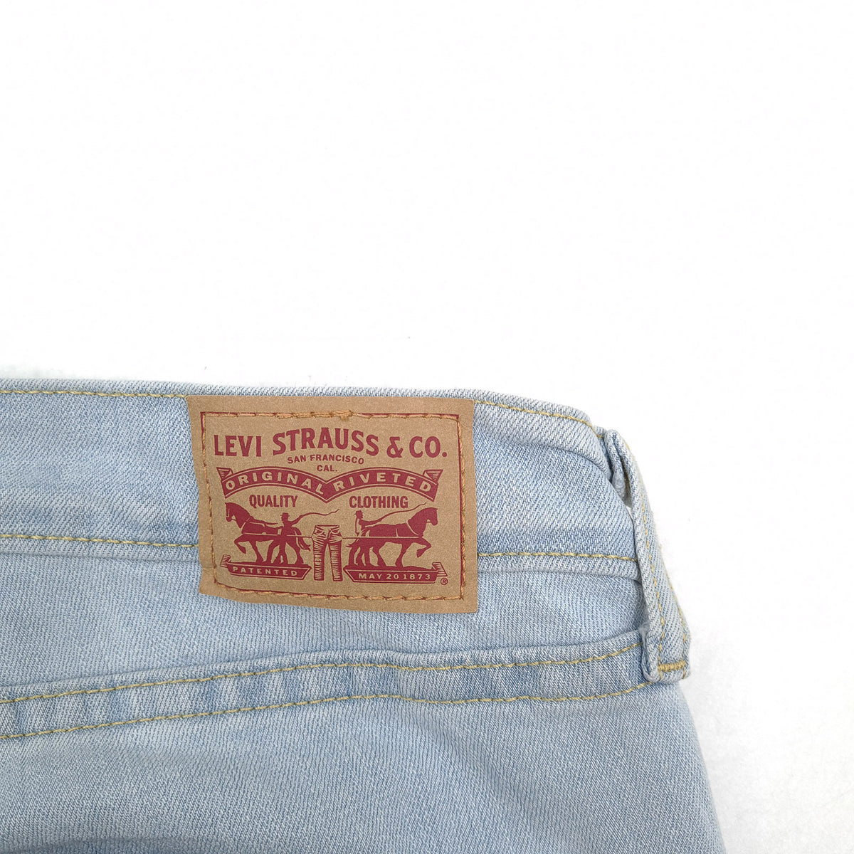 Vintage Levi's Jeans Curvy Straight Women Regular Size W32 L32, detail view 3, image 5 of 10