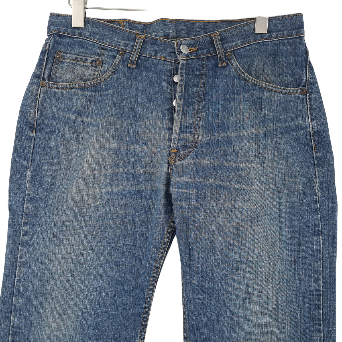 Vintage Levi's Jeans 501 Men Regular Straight Size W34 L30, back view, image 2 of 8
