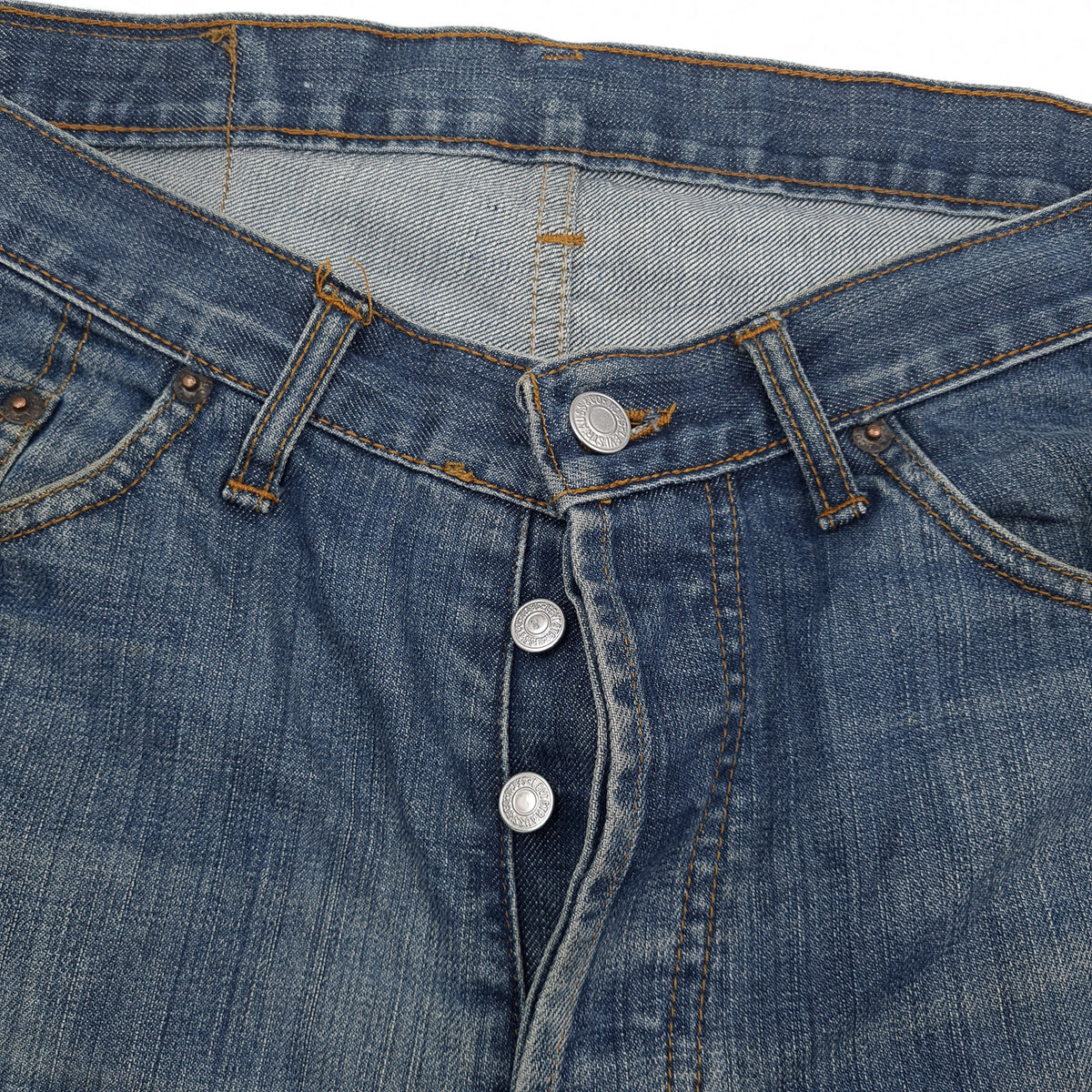 Vintage Levi's Jeans 501 Men Regular Straight Size W34 L30, detail view 4, image 6 of 8