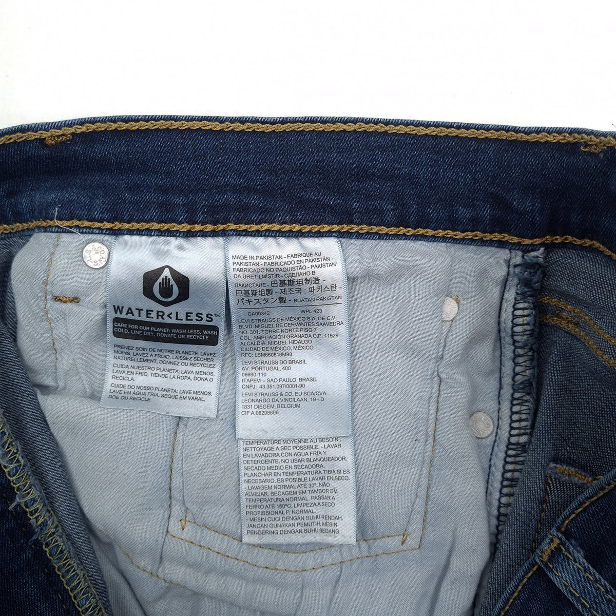 Levi's Jeans 511 Men Stretch Slim Straight Size W36 L32, detail view 5, image 7 of 9