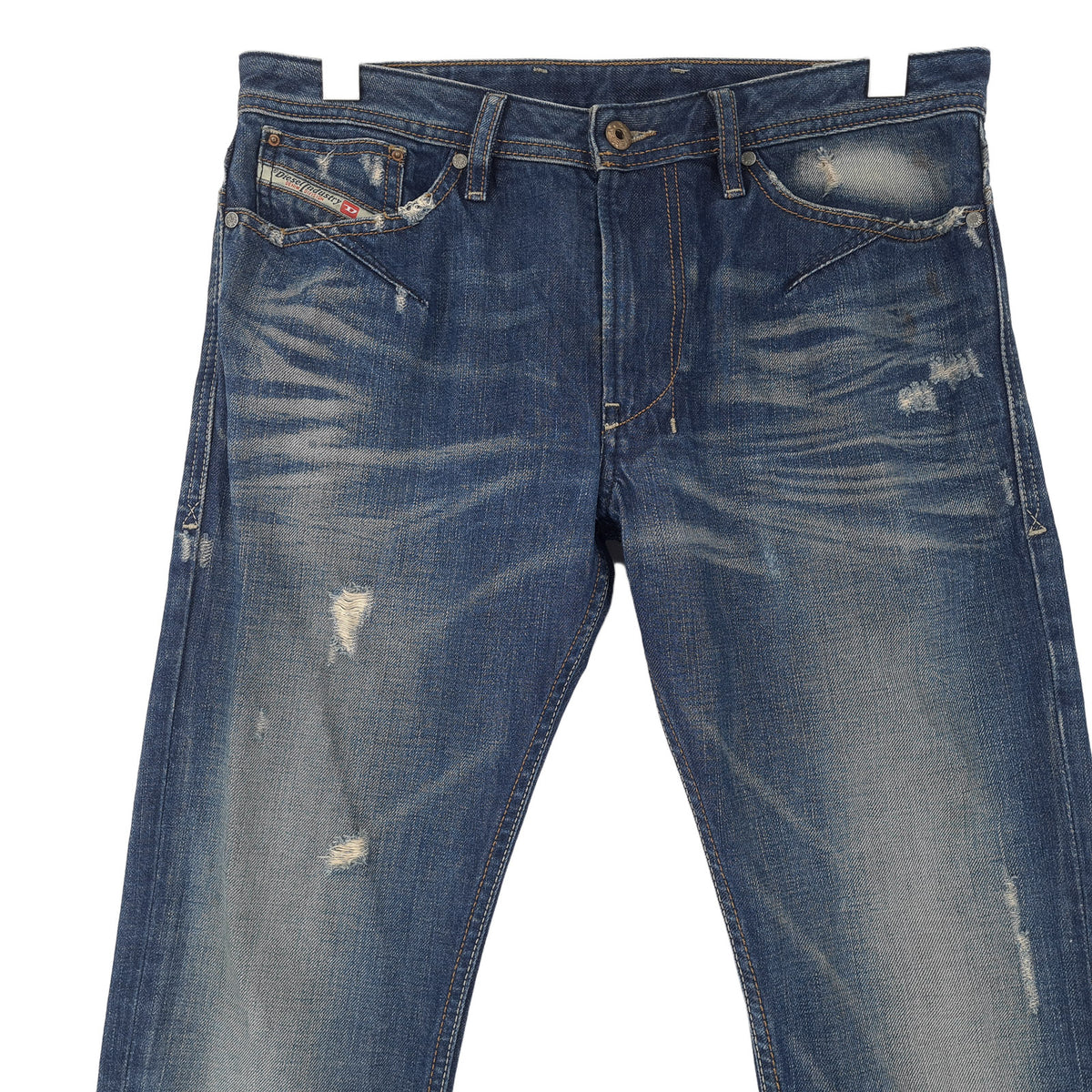 Vintage Diesel Jeans Shioner Men Slim Skinny Size W31 L34, back view, image 2 of 11