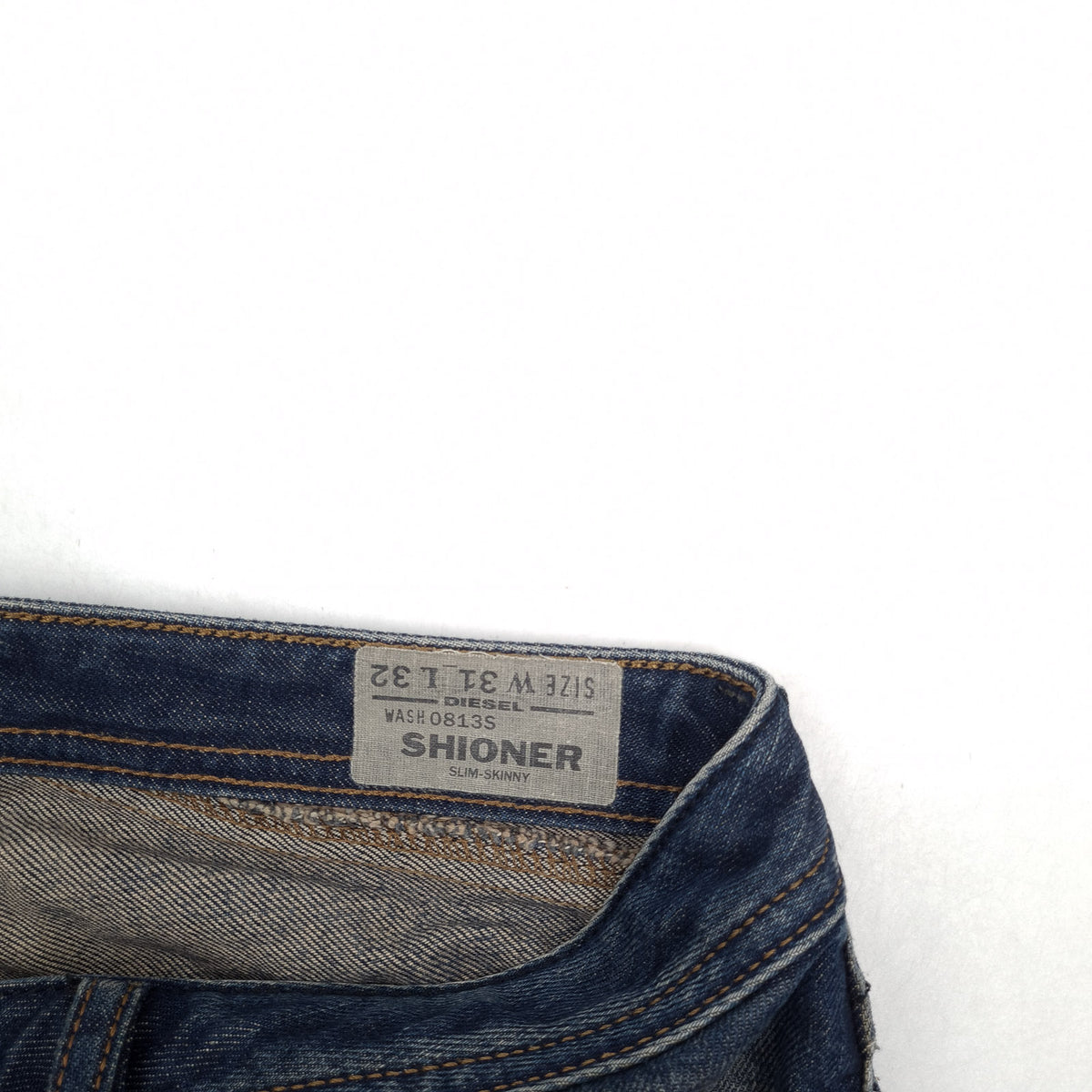 Vintage Diesel Jeans Shioner Men Slim Skinny Size W31 L34, detail view 3, image 5 of 11
