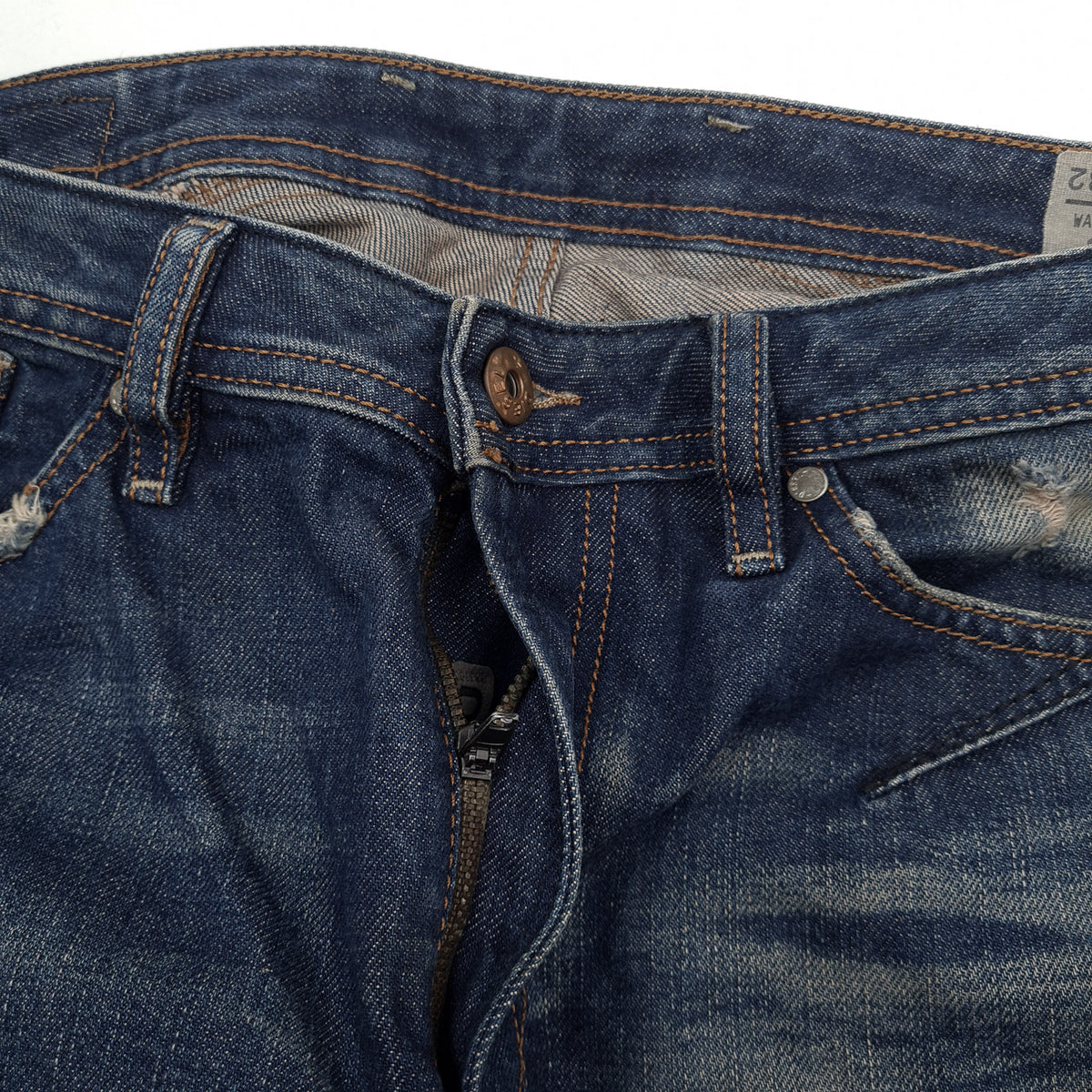 Vintage Diesel Jeans Shioner Men Slim Skinny Size W31 L34, detail view 4, image 6 of 11