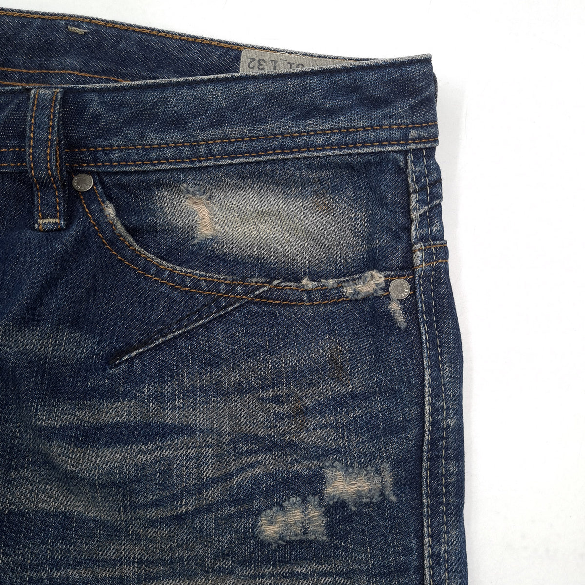 Vintage Diesel Jeans Shioner Men Slim Skinny Size W31 L34, detail view 7, image 9 of 11