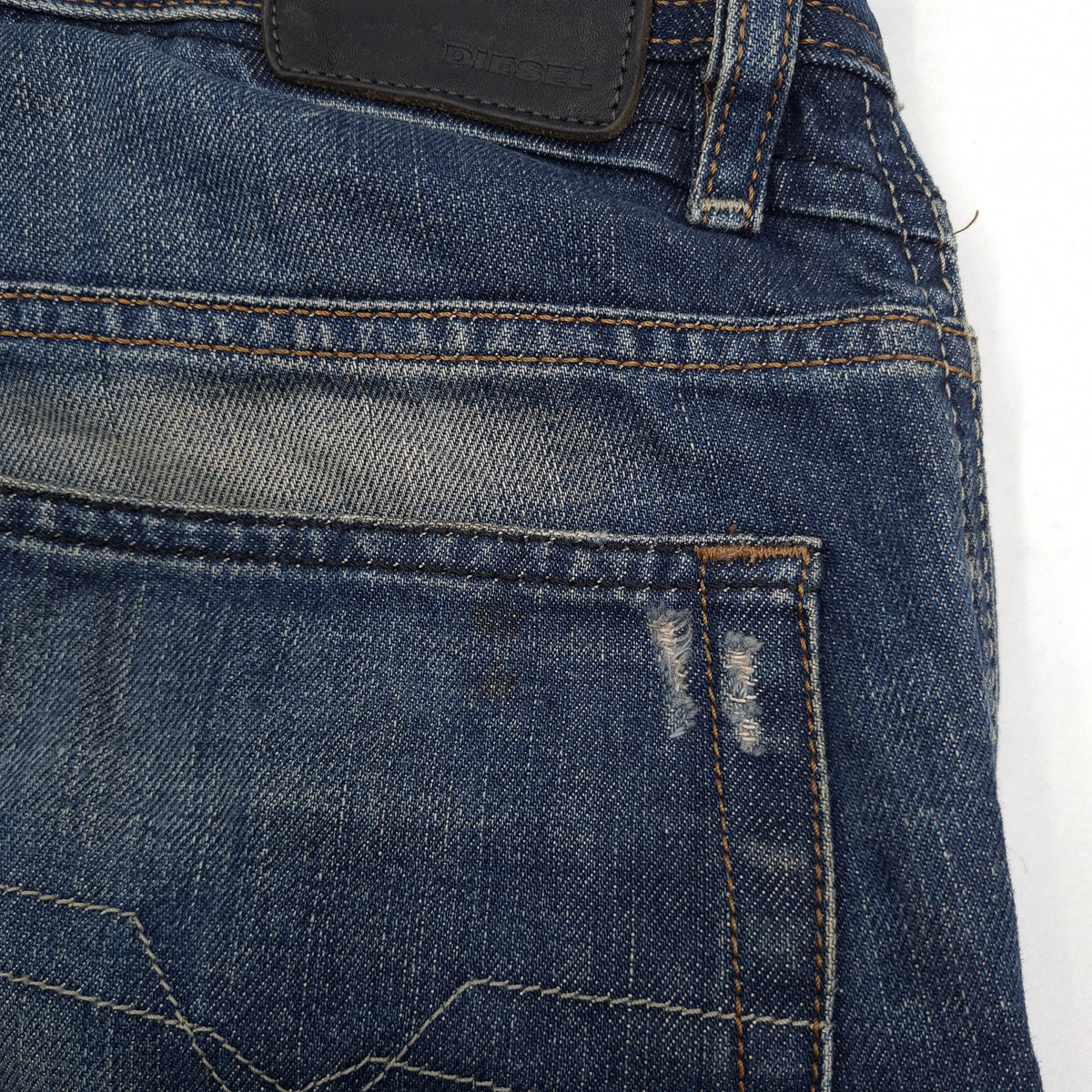 Vintage Diesel Jeans Shioner Men Slim Skinny Size W31 L34, detail view 9, image 11 of 11