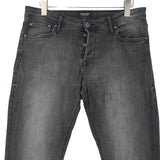 Vintage Jack & Jones Jeans Glenn Men Stretch Slim Skinny Size W33 L36, back view, image 2 of 11