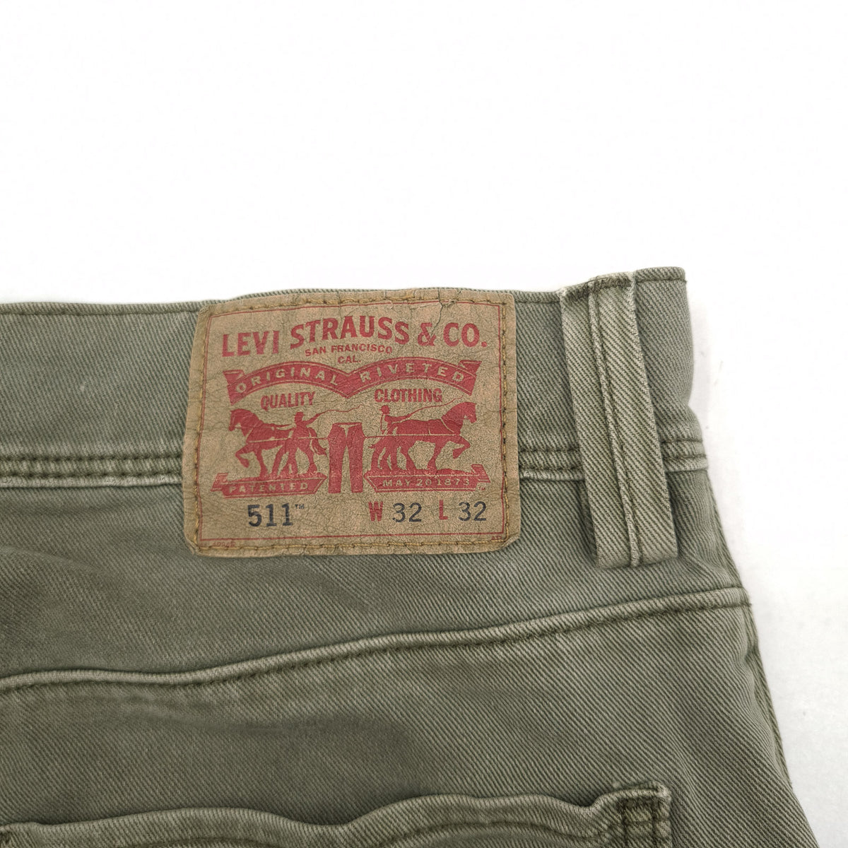 Vintage Levi's Jeans 511 Men Slim Straight Size W32 L32, detail view 3, image 5 of 6