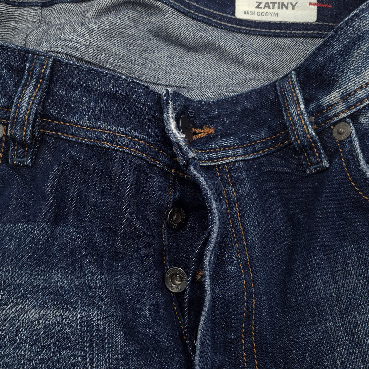 Vintage Diesel Jeans Zatiny Men Regular Bootcut Size W34 L30, detail view 4, image 6 of 10