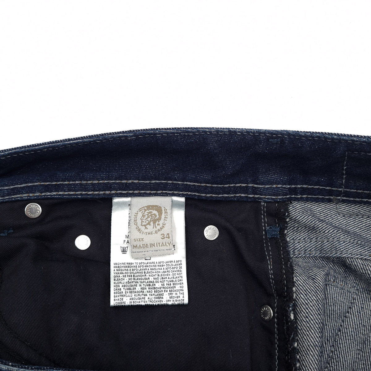 Vintage Diesel Jeans Zatiny Men Regular Bootcut Size W34 L30, detail view 5, image 7 of 10