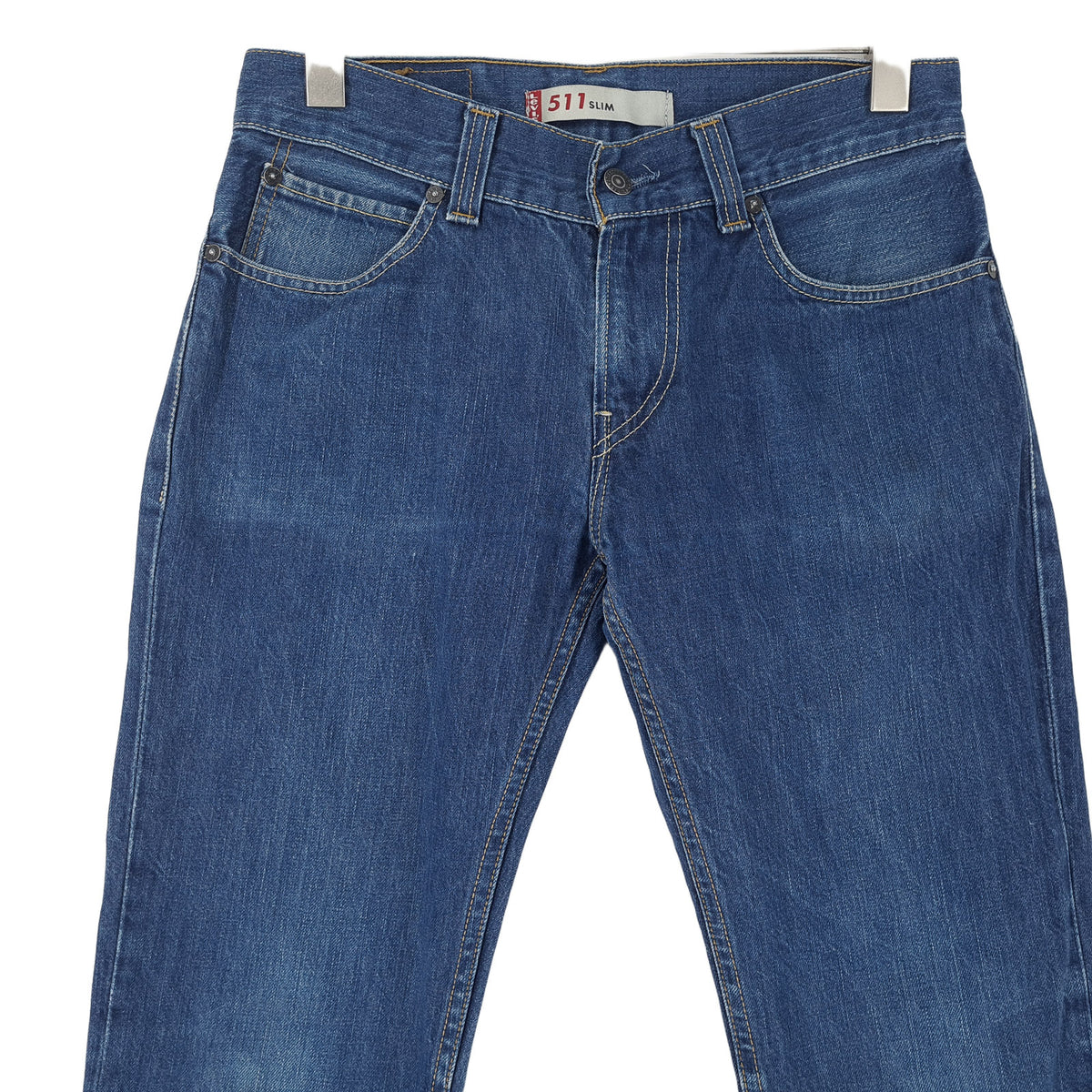 Vintage Levi's Jeans 511 Slim Men Straight Size W32 L30, back view, image 2 of 8