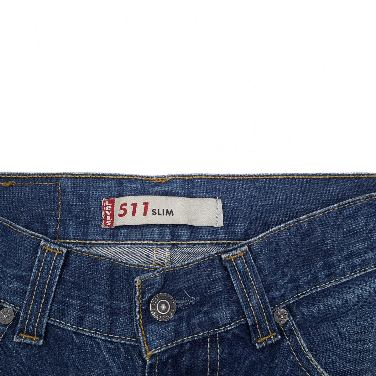 Vintage Levi's Jeans 511 Slim Men Straight Size W32 L30, detail view 4, image 6 of 8