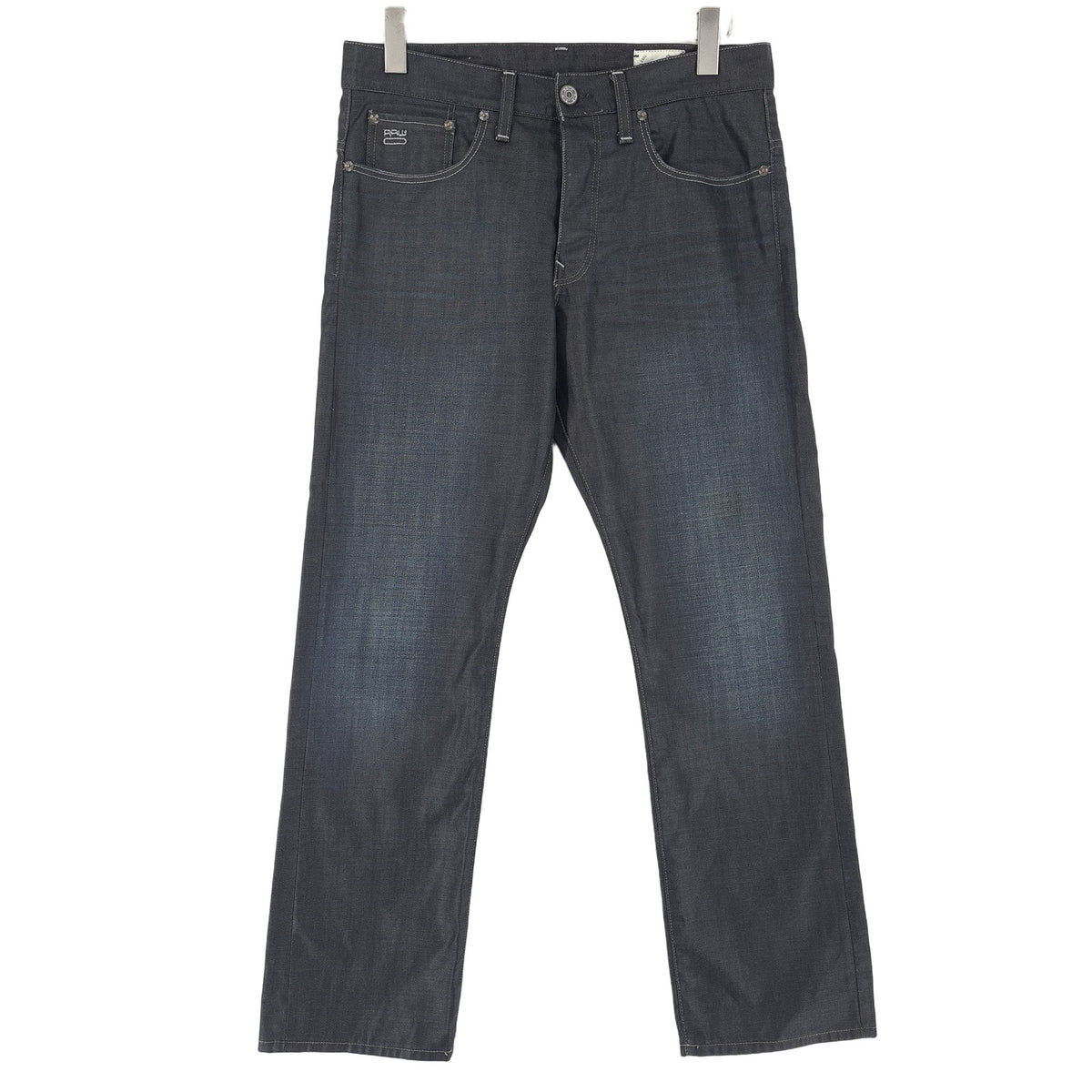 Vintage G-Star Jeans 3301 Straight Men Regular Size W32 L30, front view, image 1 of 8
