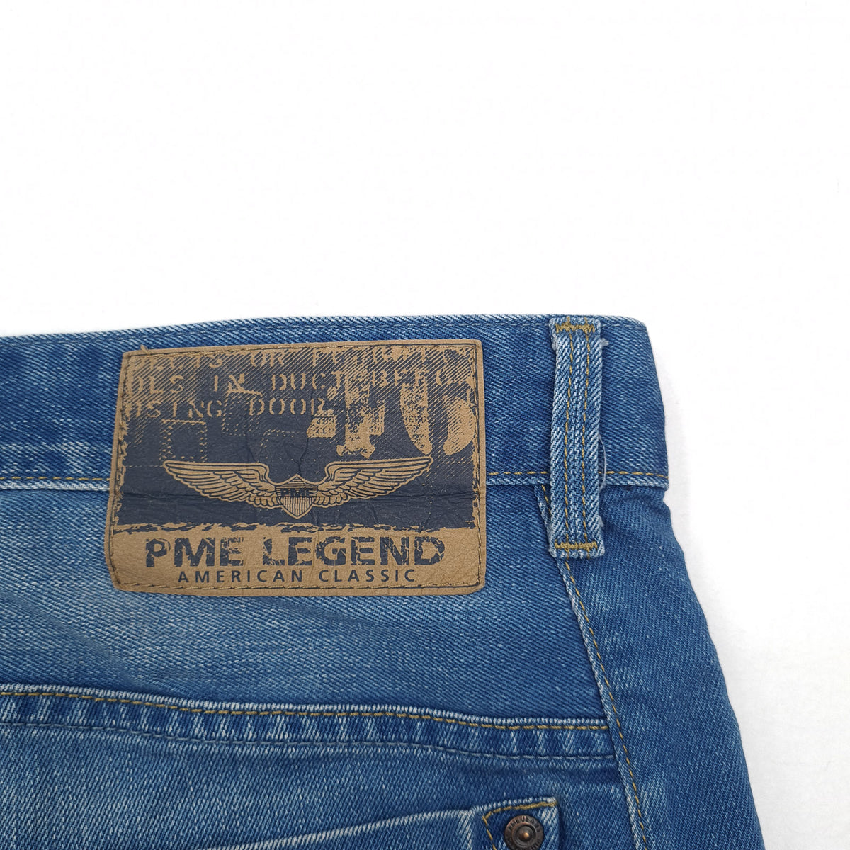 Vintage Pme Legend Jeans Men Stretch Regular Straight Size W38 L34, detail view 3, image 5 of 11
