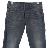 Diesel Jeans Belther Men Stretch Regular Slim Tapered Size W30 L32, back view, image 2 of 8