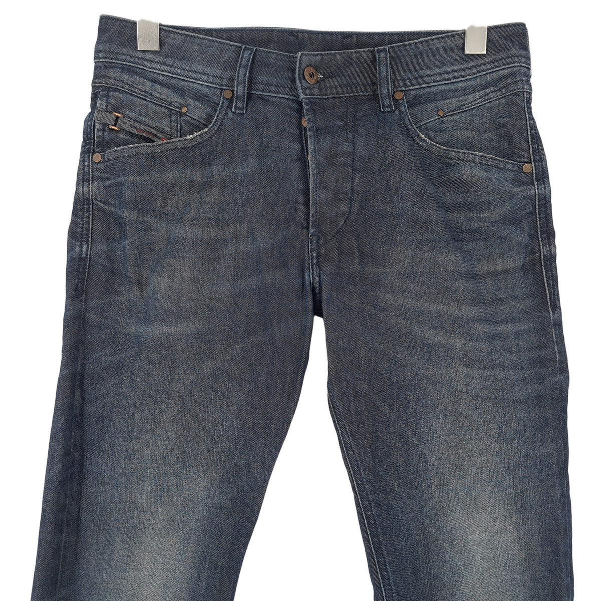 Diesel Jeans Belther Men Stretch Regular Slim Tapered Size W30 L32, back view, image 2 of 8