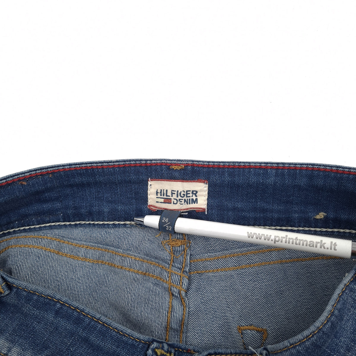 Vintage Tommy Hilfiger Jeans Sophie Women Stretch Slim Skinny Size W24 L32, detail view 3, image 5 of 8