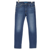 Vintage Pierre Cardin Jeans Lyon Tapered Men Stretch Regular Size W34 L34, front view, image 1 of 8