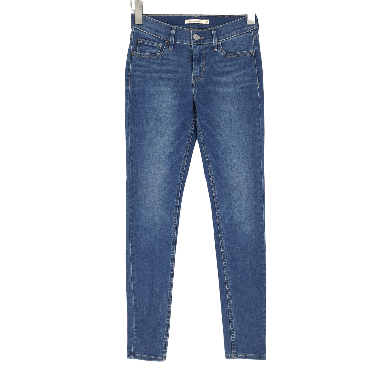 Levi's Jeans 710 Super Skinny Women Stretch Slim Size W27 L30, front view, image 1 of 10