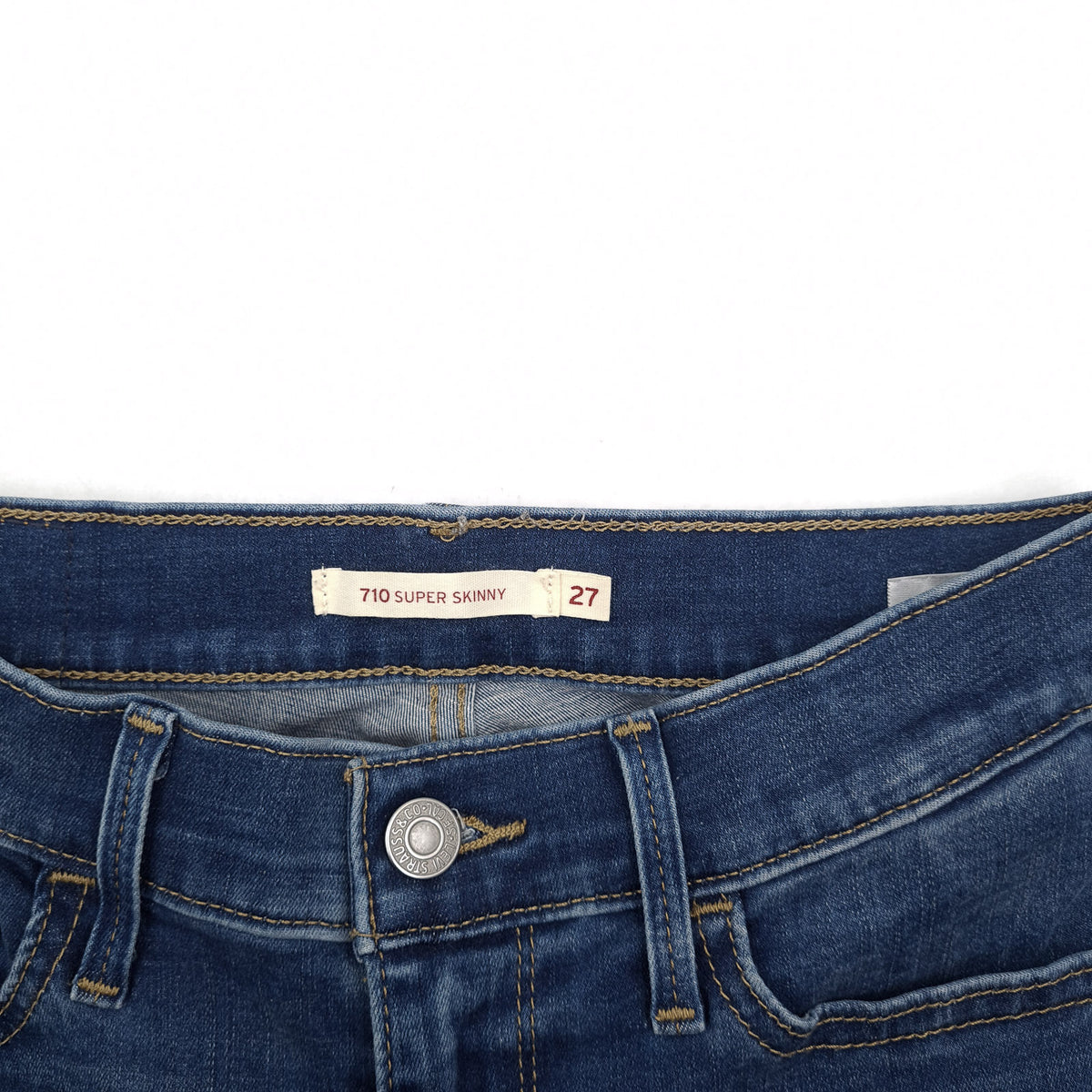Levi's Jeans 710 Super Skinny Women Stretch Slim Size W27 L30, detail view 4, image 6 of 10