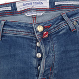 Jacob Cohen Jeans J622 Men Stretch Slim Straight Size W34 L32, detail view 5, image 7 of 9