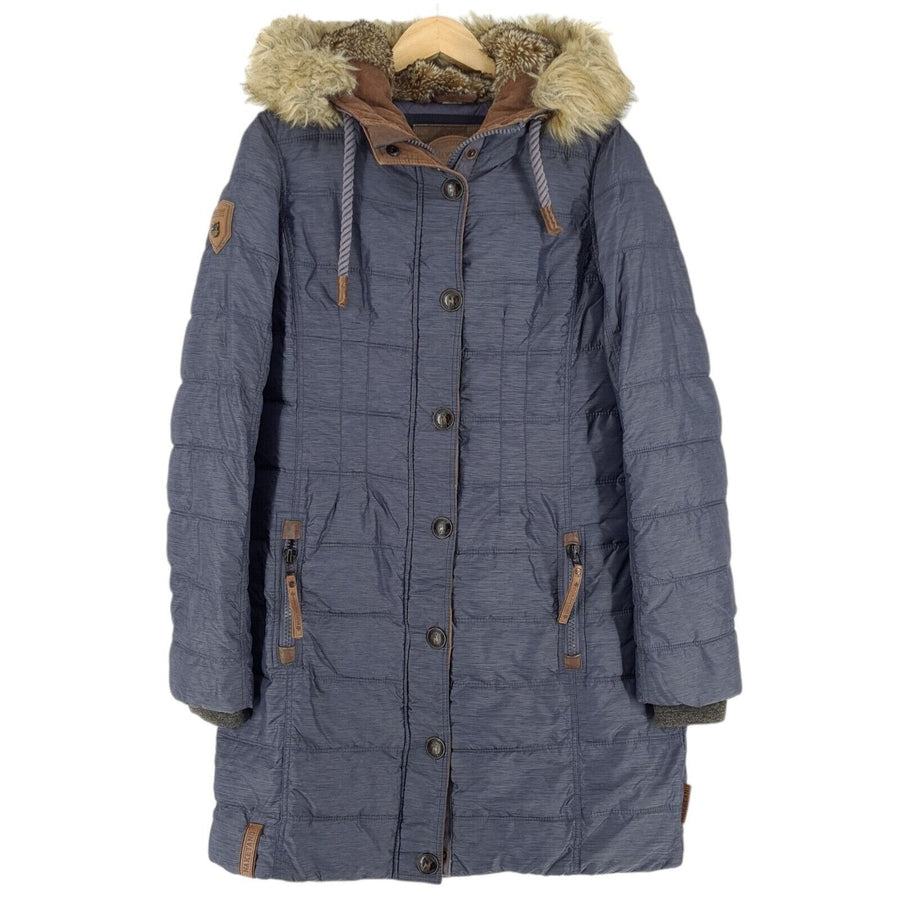 Naketano Femme veste Long bleu taille M