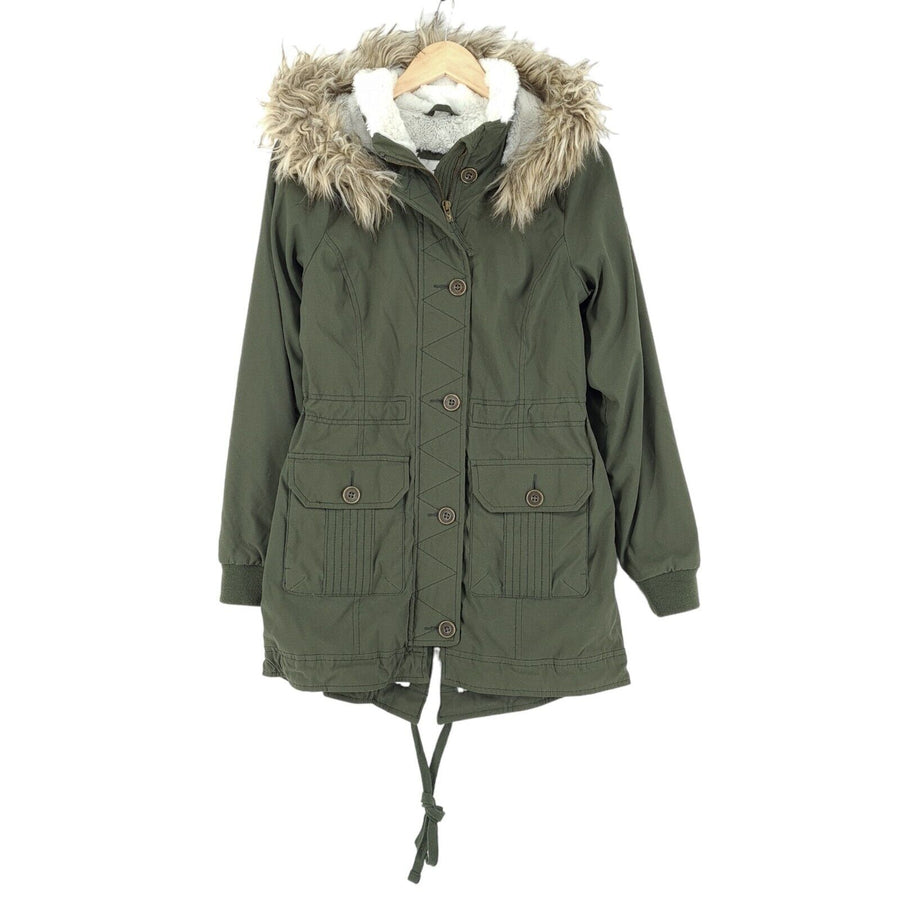 Hollister Femme veste manteau vert taille S