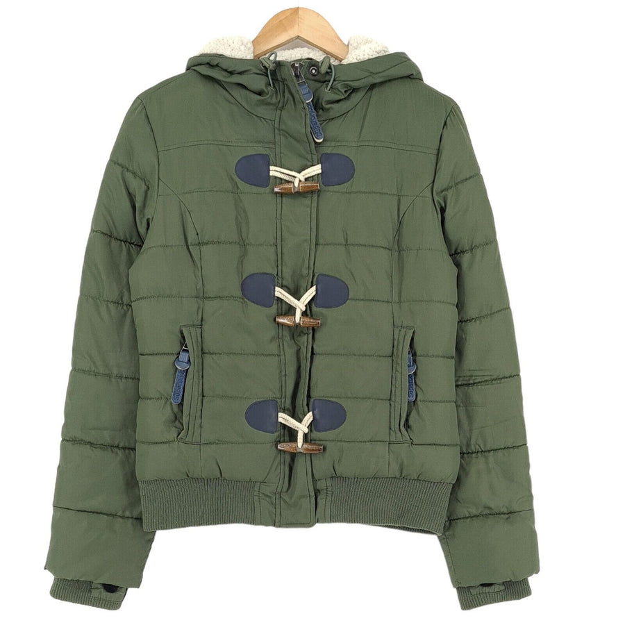 SuperDry sport Duffle veste Sherpa Lined vert Femme taille M