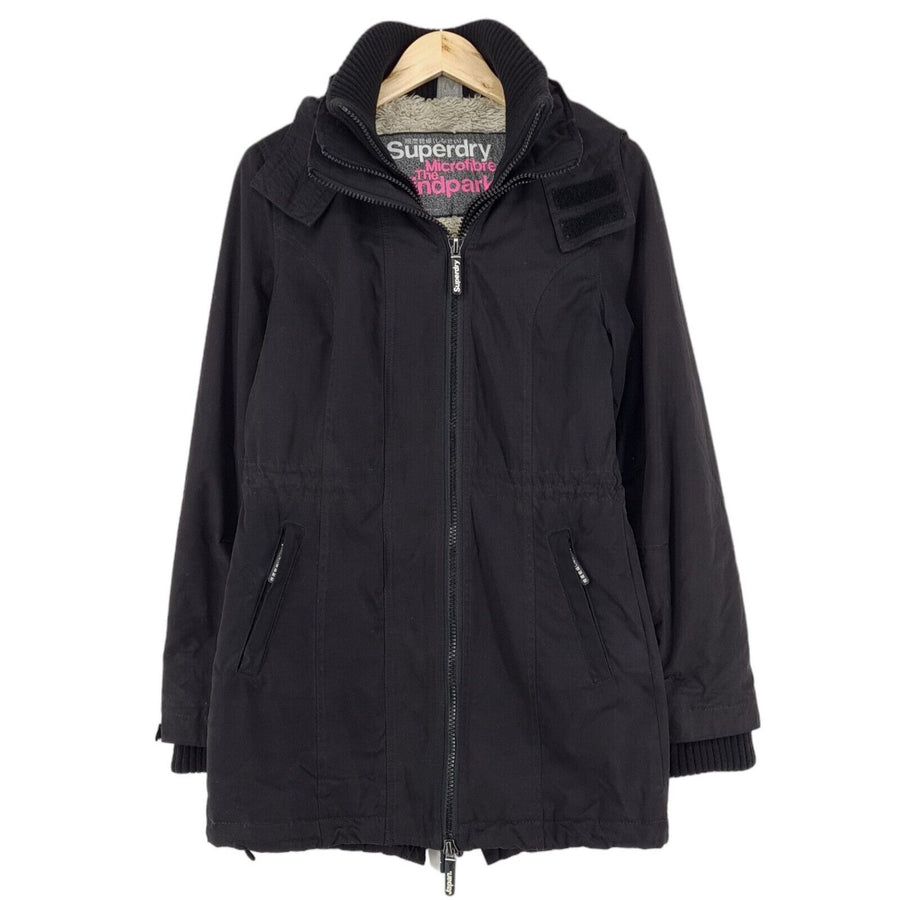 SuperDry Windparka Damen Jacke blau Freizeit Größe S