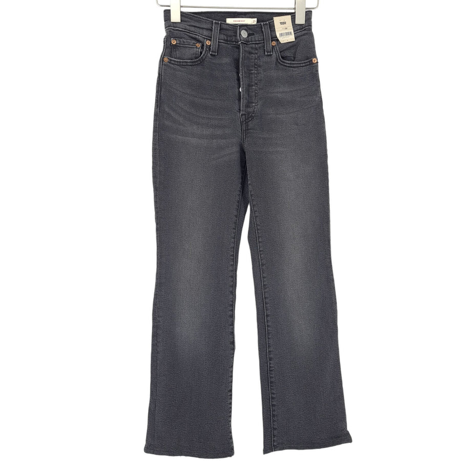 Levi's Women Jeans Ribcage Boot Stretch Slim Bootcut Size W25 L26