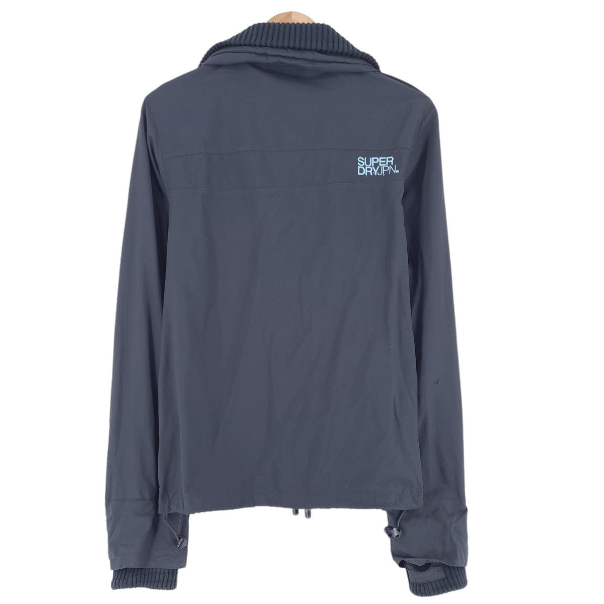 SuperDry Double BlackLabel Jacket Waterproof Breathable Mens Size S Small, back view, image 2 of 6