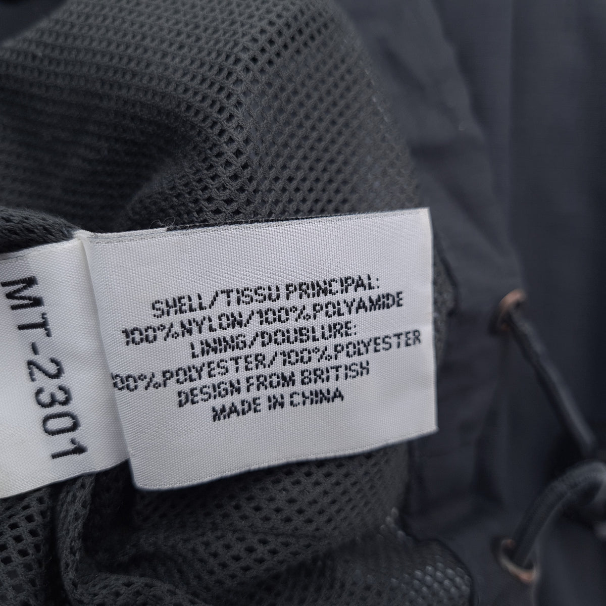 SuperDry Double BlackLabel Jacket Waterproof Breathable Mens Size S Small, detail view 4, image 6 of 6